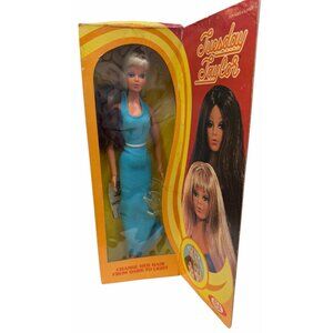 NEW IN HTF BOX Vintage 1976 Ideal Tuesday Taylor Doll #1250-0 Hair Change O